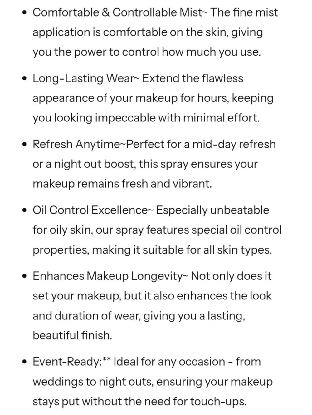 Gerard Cosmetics travel ensures floral
